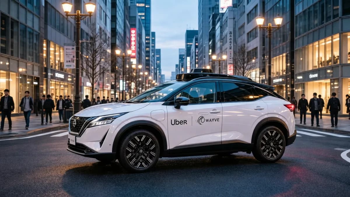 Autonomous electric vehicle: Uber Uji Coba Robotaxi di Tokyo Bersama Nissan dan Wayve