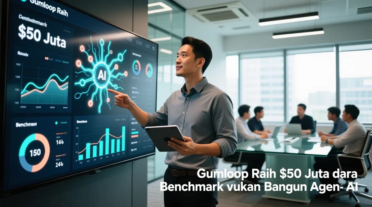 Gumloop Raih $50 Juta dari: Gumloop Raih $50 Juta dari Benchmark untuk Bangun Agen AI