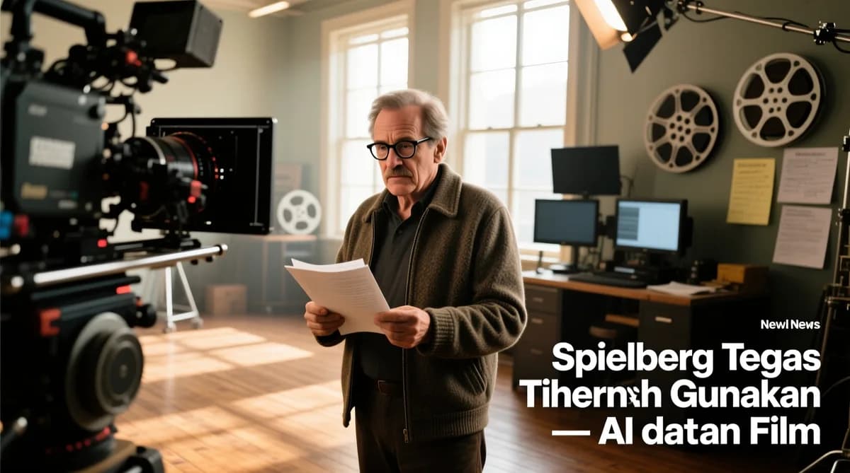 Spielberg Tegas Tidak Pernah Gunakan: Spielberg Tegas Tidak Pernah Gunakan AI dalam Film
