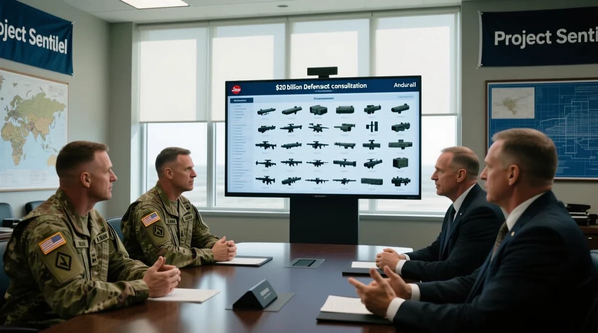 Kontrak Anduril US Army $20B: Kontrak Anduril US Army $20B Konsolidasi 120 Pengadaan