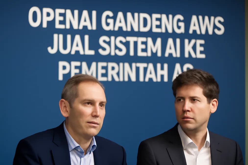 OpenAI Gandeng AWS Jual Sistem: OpenAI Gandeng AWS Jual Sistem AI ke Pemerintah AS