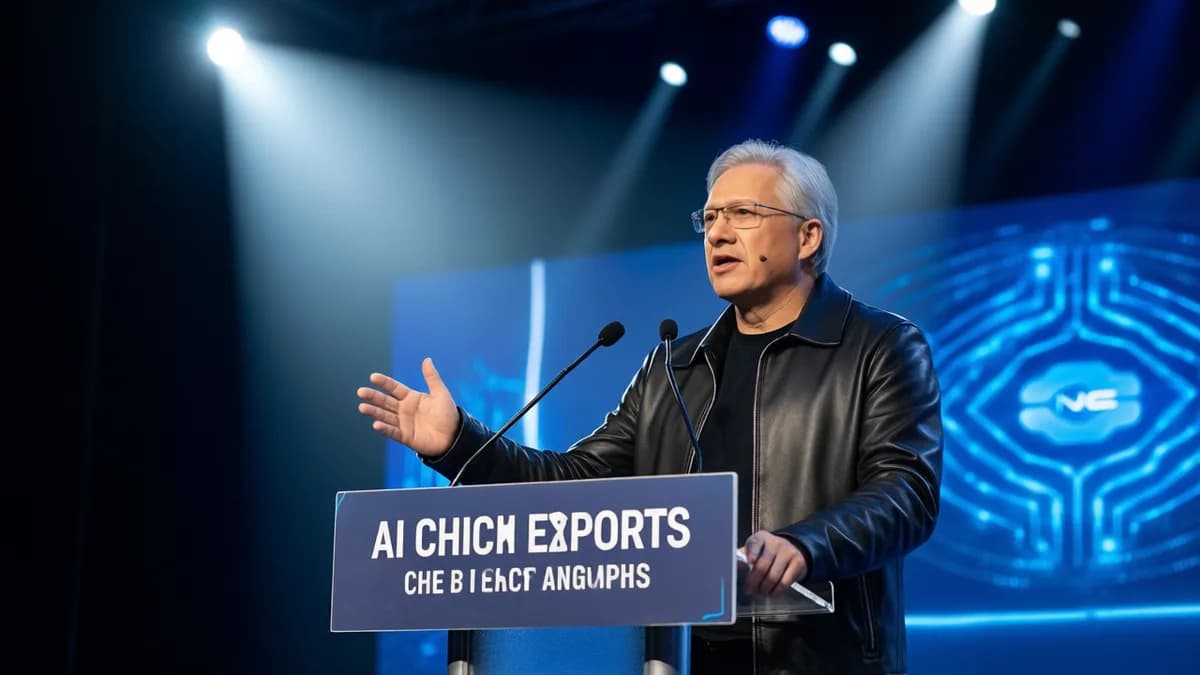 Jensen Huang speaking: Nvidia Dapat Izin Kirim Chip H200 ke Tiongkok