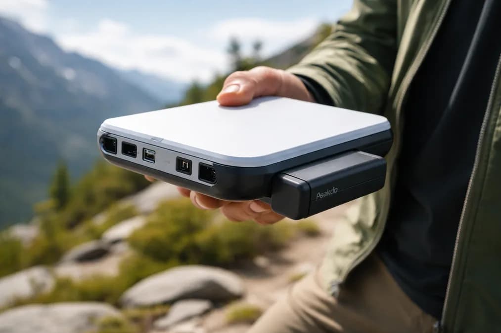 Starlink Mini with battery: Starlink Mini Kini Lebih Bebas Daya Dengan Baterai Peakdo