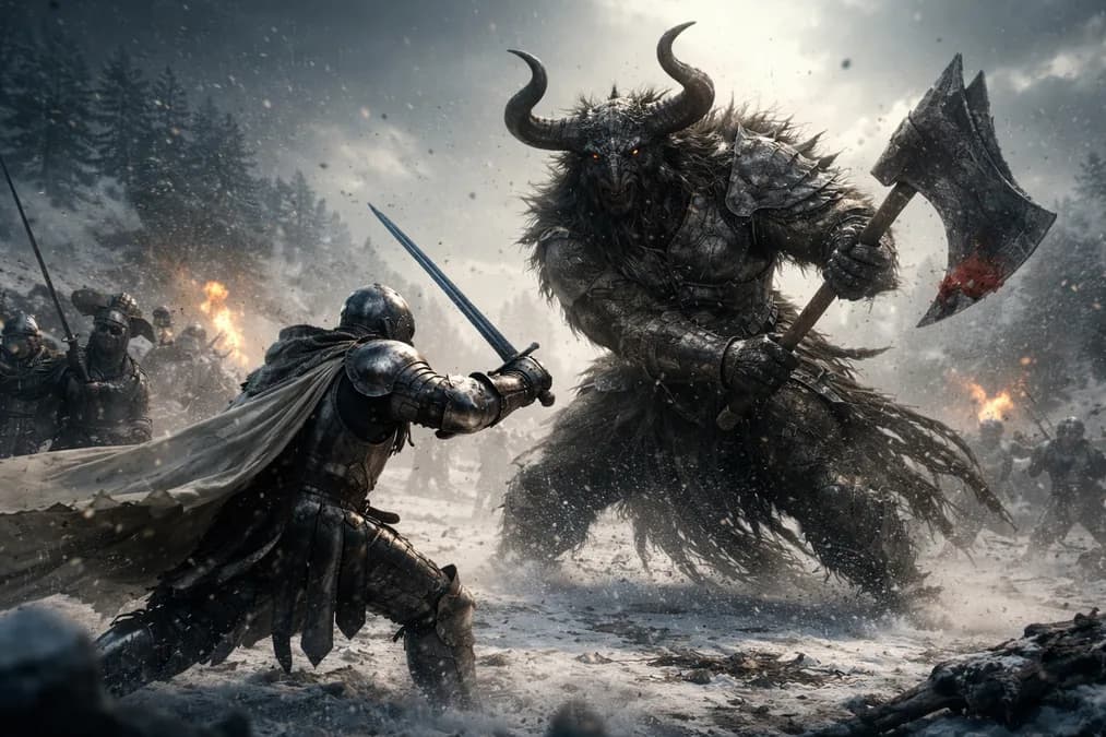 Fantasy battle scene: Intel Kecewa Developer Crimson Desert Abaikan Dukungan Arc GPU