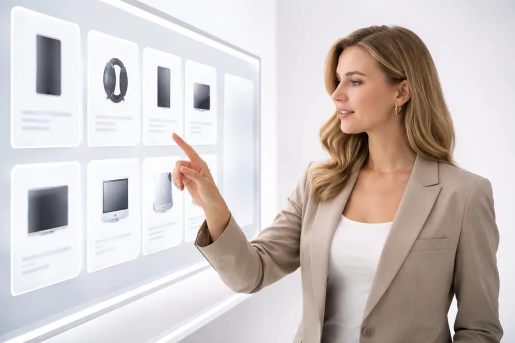 Person browsing online store: Apa Arti 'Satu Sistem Ecommerce' bagi Toko Online Indonesia?