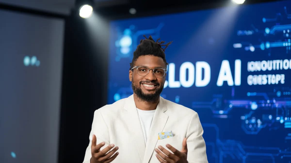 Man in white blazer smiling: OrtCloud Raup $1,7 Juta dan ARV Tujuh Digit di Tengah Persaingan Cloud AI Global