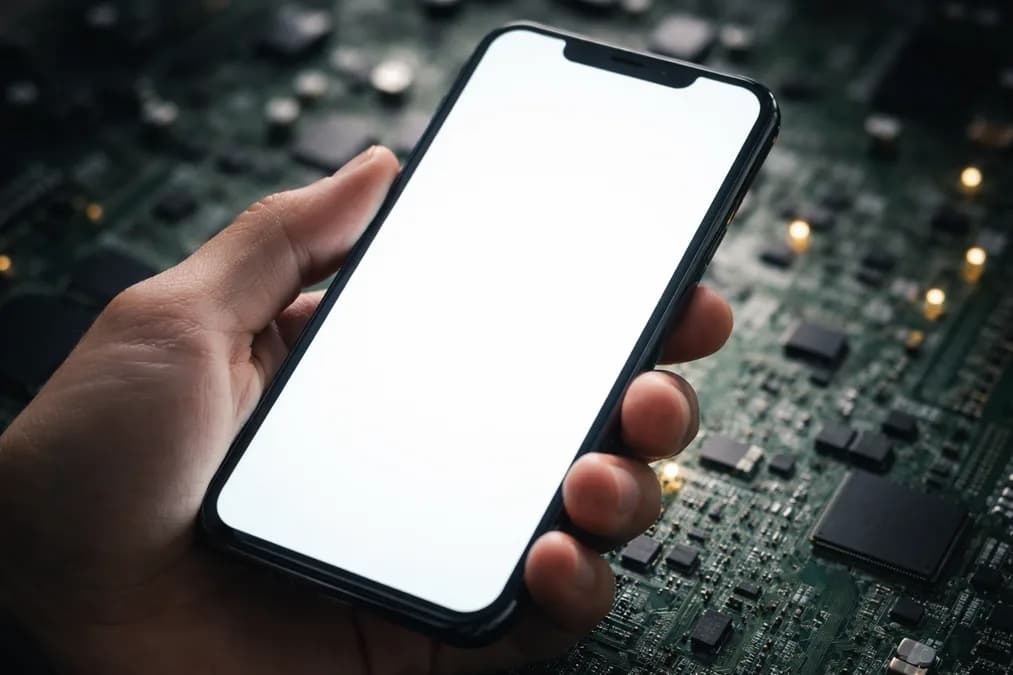 Smartphone with Anthropic logo: Amodei Temui Gedung Putih Saat Mythos Jadi Sorotan Global