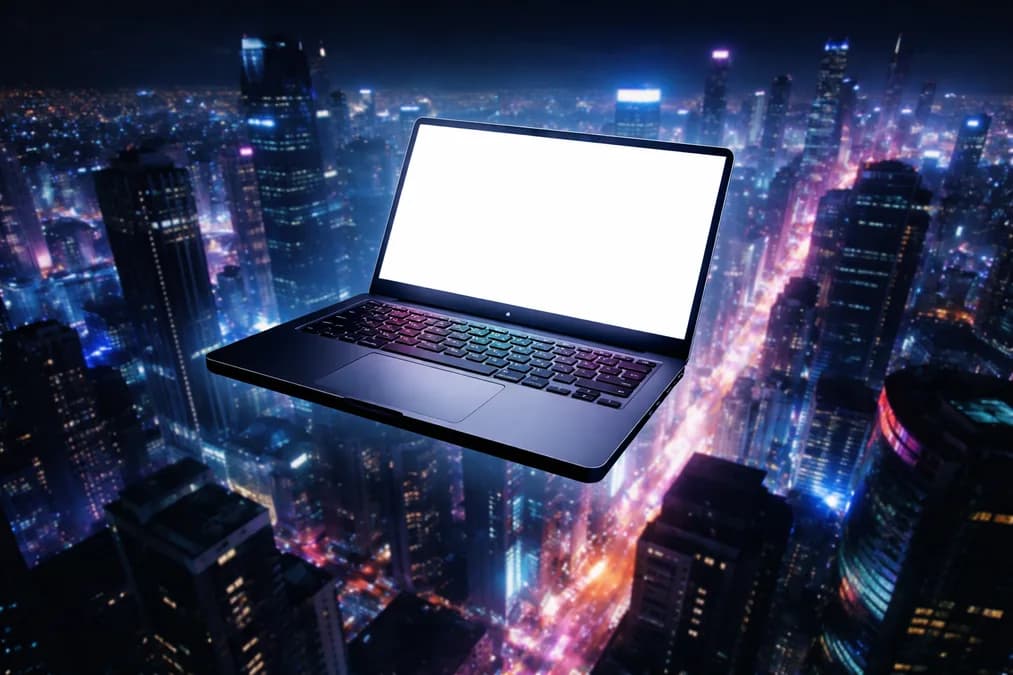 Gaming laptop with vibrant display: Laptop Gaming 2026: Mana yang Layak Dibeli di Tengah Ledakan AI Lokal?