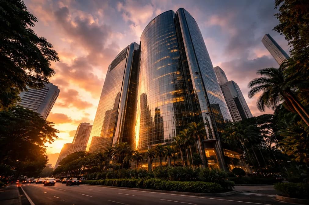 Singtel headquarters: Singtel dan Mistral Bangun Infrastruktur AI di Singapura