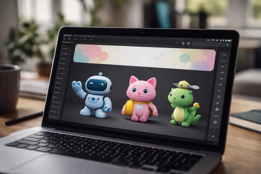 3D AI software interface: Tripo AI Raup $200 Juta: Apa Artinya bagi Pembuat Konten 3D Indonesia?
