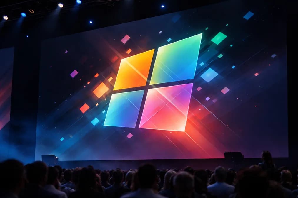 Microsoft Windows logo: Microsoft Build 2026: Windows AI Super App dan RTX Spark di Tengah Tekanan Pasar Lokal