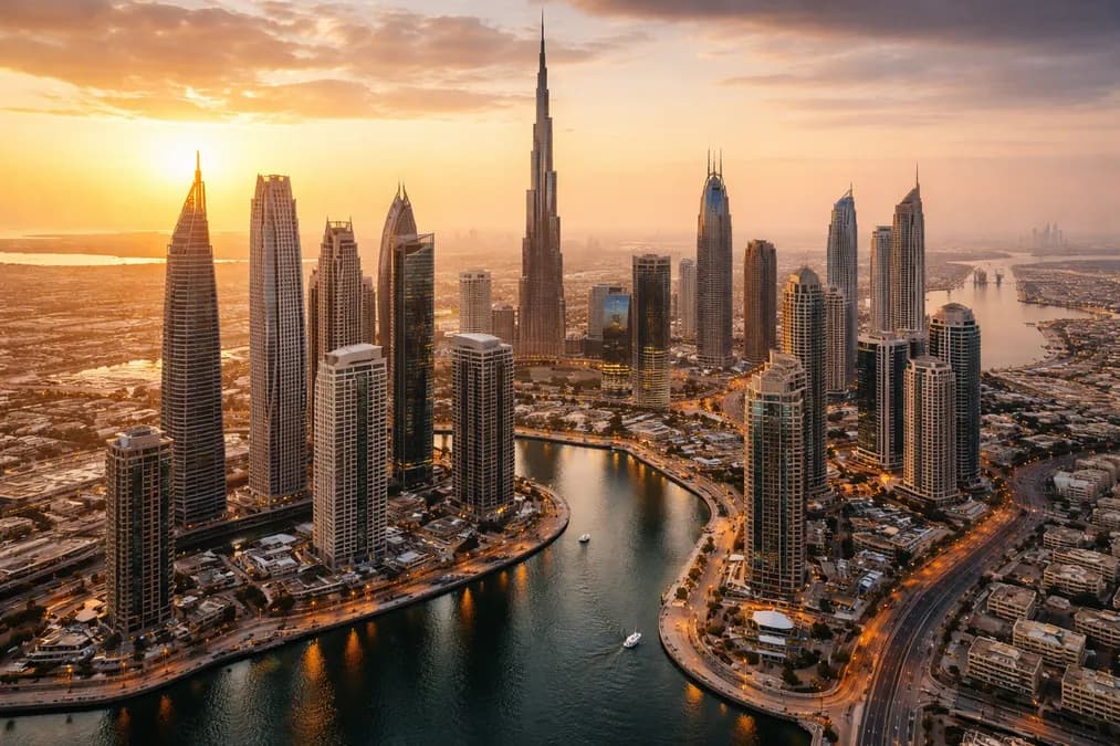 Modern skyscrapers in UAE: CargoX Kumpulkan $250 Juta untuk Armada Pengiriman Otonom di UAE