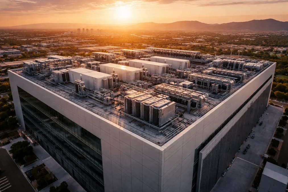 LG building with logo: LG Uplus Bangun Data Center AI di Paju: Apa yang Berbeda?
