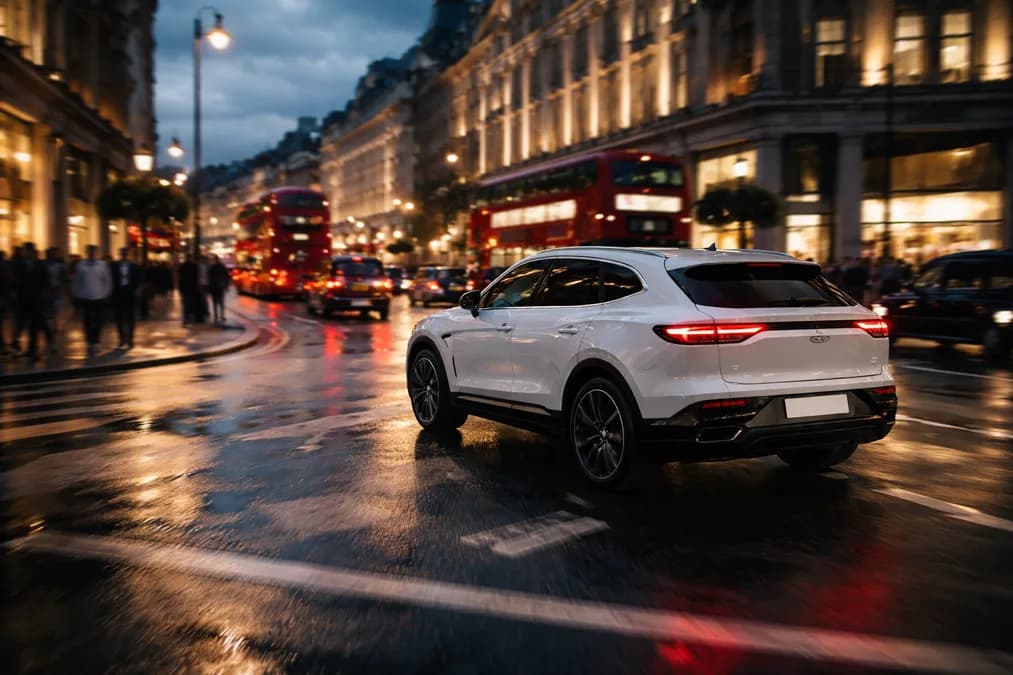 Autonomous vehicle on city street: Uber dan Wayve Uji Robotaxi di London, Bukan di San Francisco