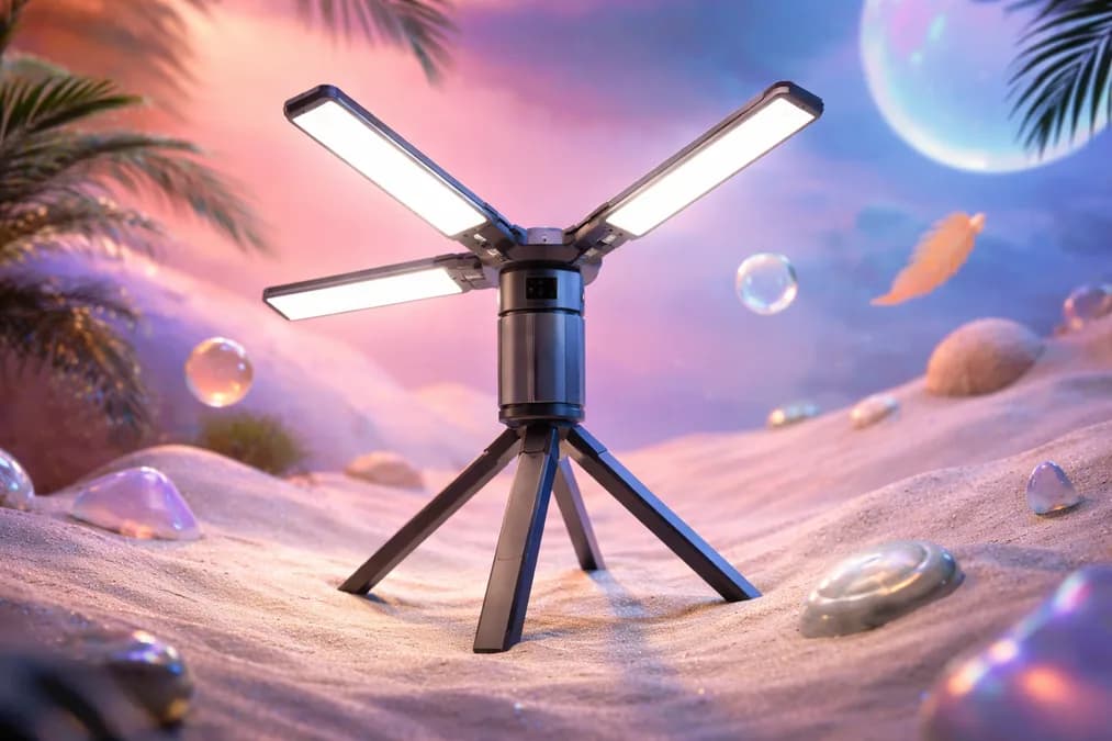 Portable LED Lamp BougeRV T1: T1 Light BougeRV: Lampu Portabel yang Menggantikan Tiga Perangkat Sekaligus