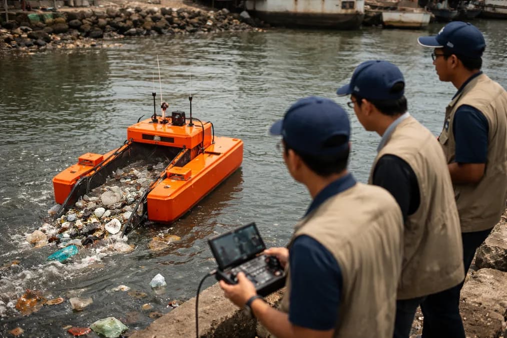 Kapal Remote ITS: Solusi Sederhana: Kapal Remote ITS: Solusi Sederhana untuk Masalah Sampah Laut yang Tak Sederhana