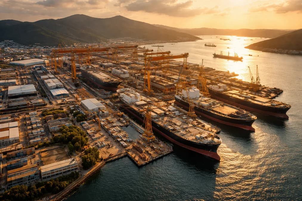 Hyundai shipyard complex: HD Hyundai Ekspansi ke Data Center AS dengan Mesin Berdaya 20 MW