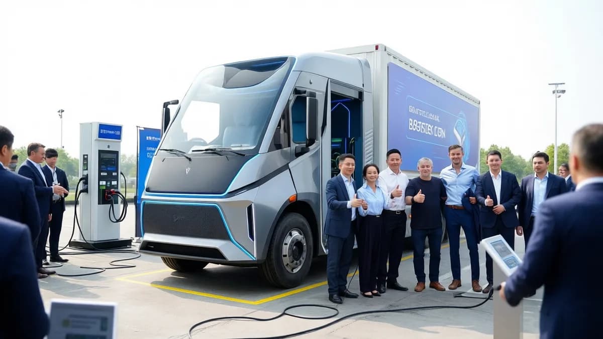 CATL and Octopus team: Stasiun Ganti Baterai Truk Listrik ala China Masuk Eropa