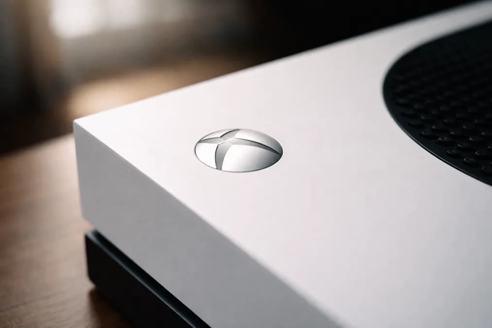 Xbox logo on console: Xbox Seri S dan X Justru Makin Tak Relevan di Era AI