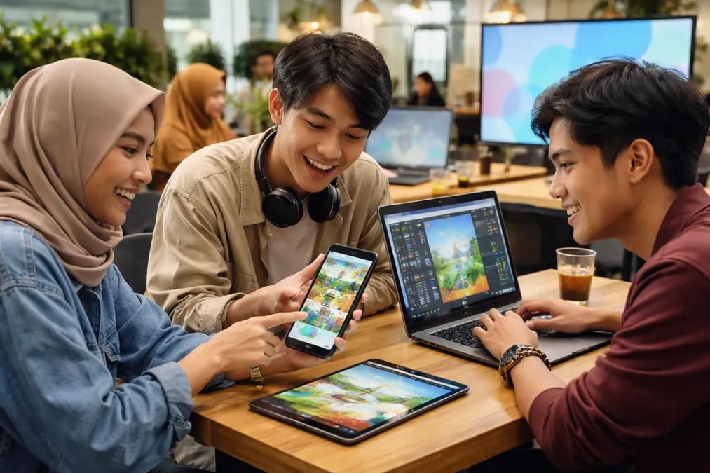 Pocket Meta: Saat Generasi Z: Pocket Meta: Saat Generasi Z Bikin Game Tanpa Kode