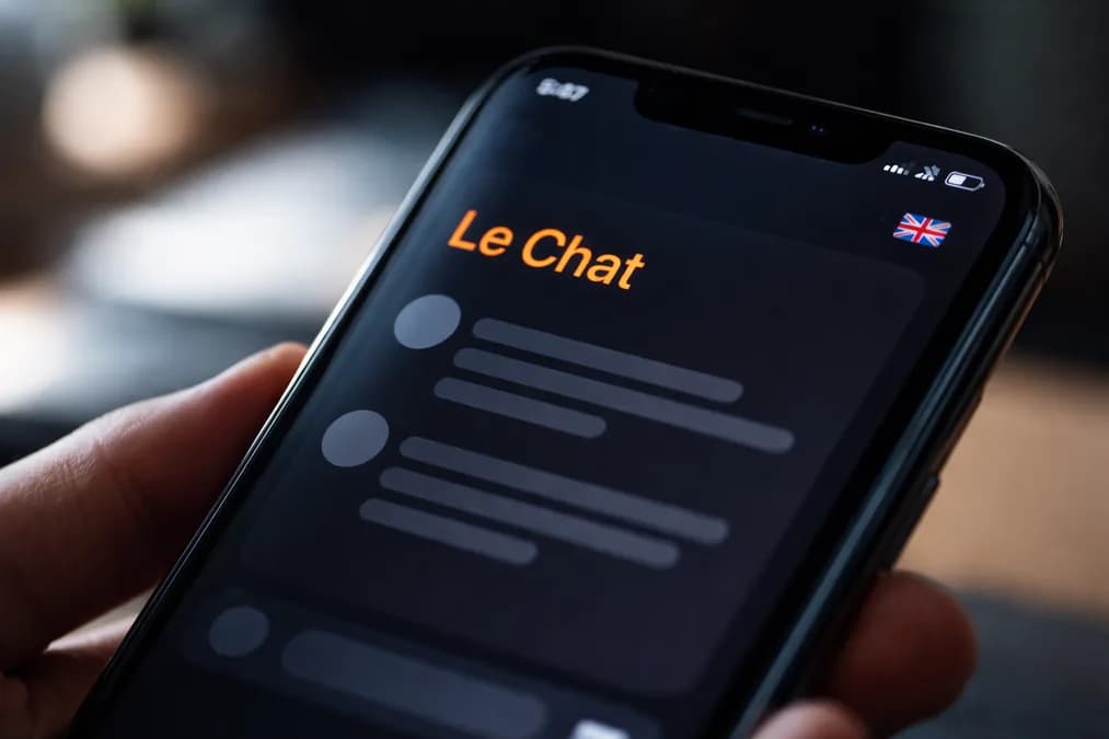 Mistral AI app interface: Samsung dan EQT Incar Mistral: Apa Artinya bagi Pasar AI Eropa?