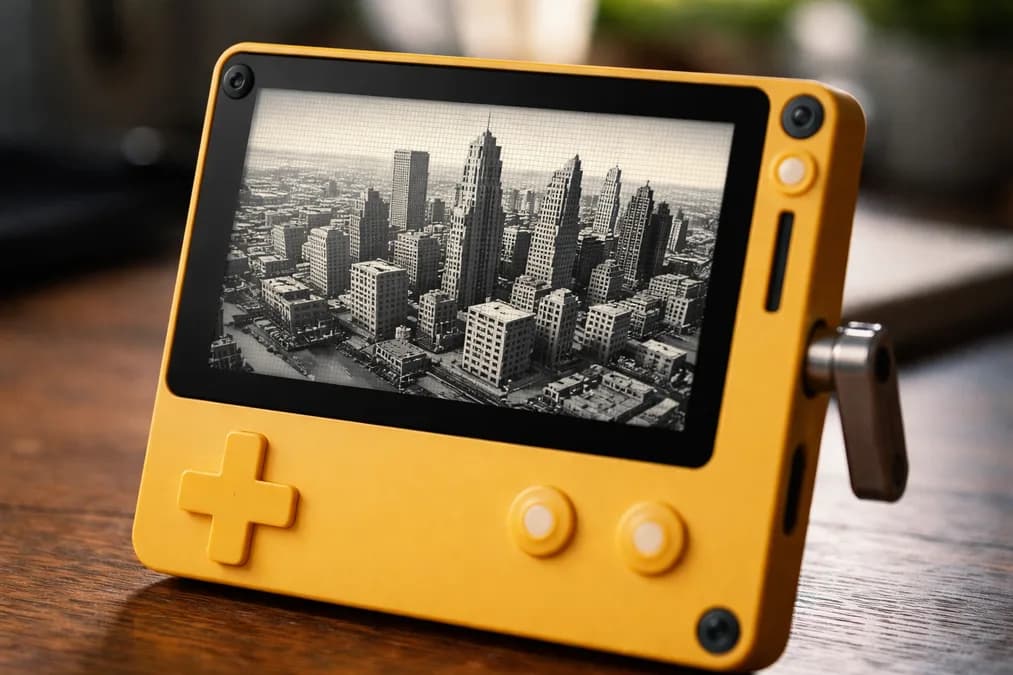 Playdate handheld game demo: Playdate Game Demo 3D Buktikan Perangkat Kecil Bisa Dorong Inovasi AI
