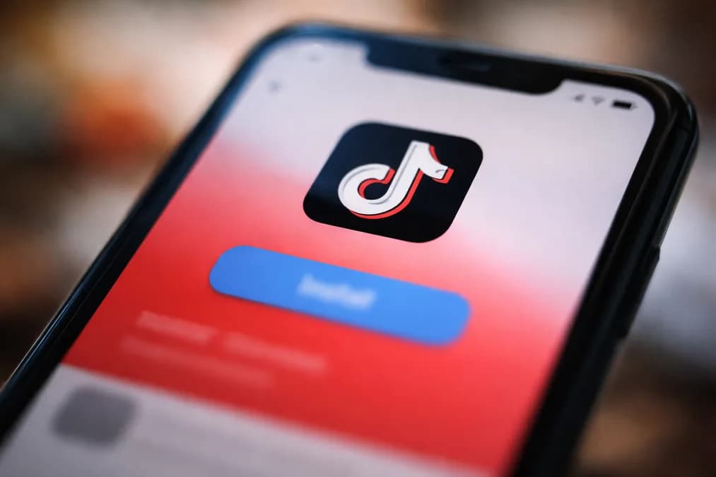 TikTok app installation screen: TikTok Didenda $7 Juta di Korea Selatan karena Data Iklan