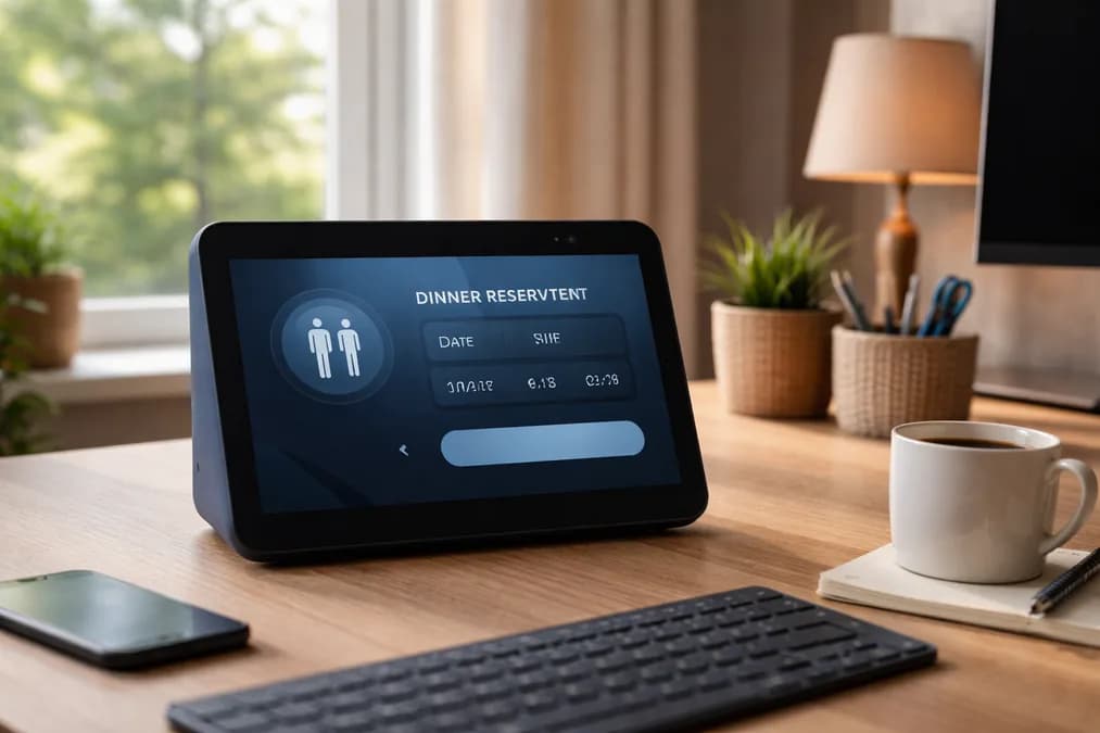 Smart display with Alexa interface: Alexa Plus Kini Bisa Baca Label Cuci Jersey Anak — Tapi Apa Artinya untuk Rumah Tangga Indonesia?