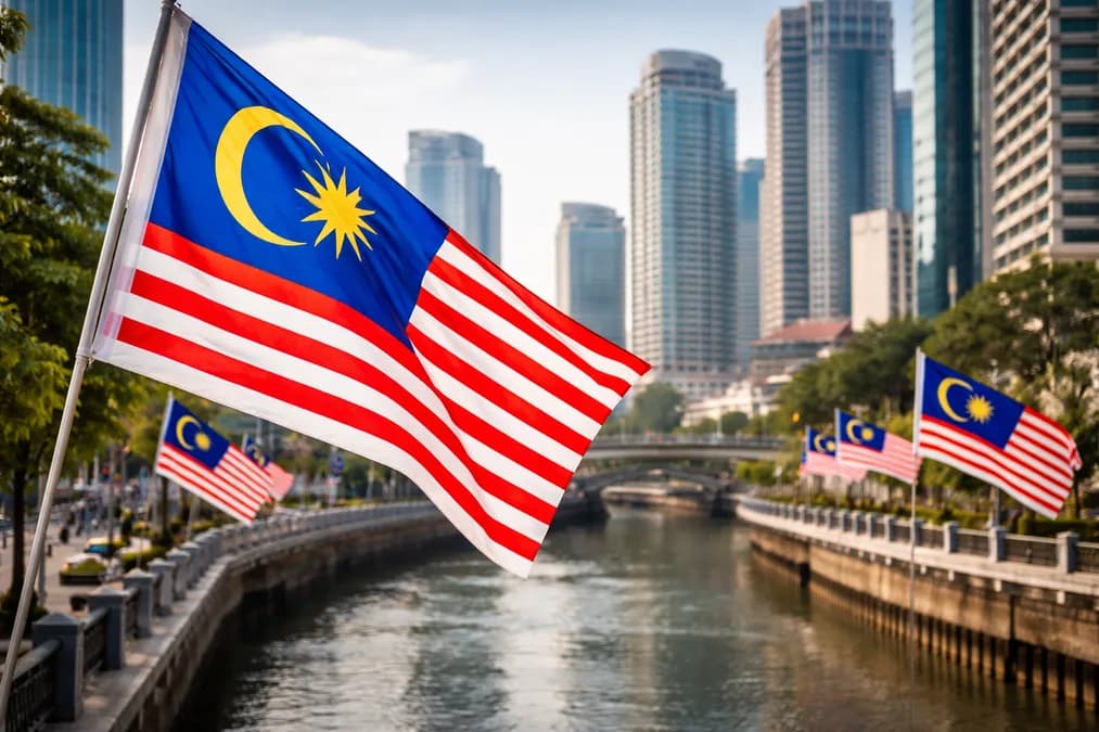 Malaysian flags waving: Johor Jadi Sorotan Saat Malaysia Perketat Syarat Data Center