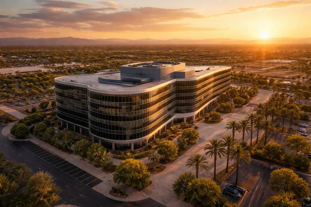 Microchip headquarters building: Microchip Beli Hailo: Apa Artinya untuk Chip AI Lokal?