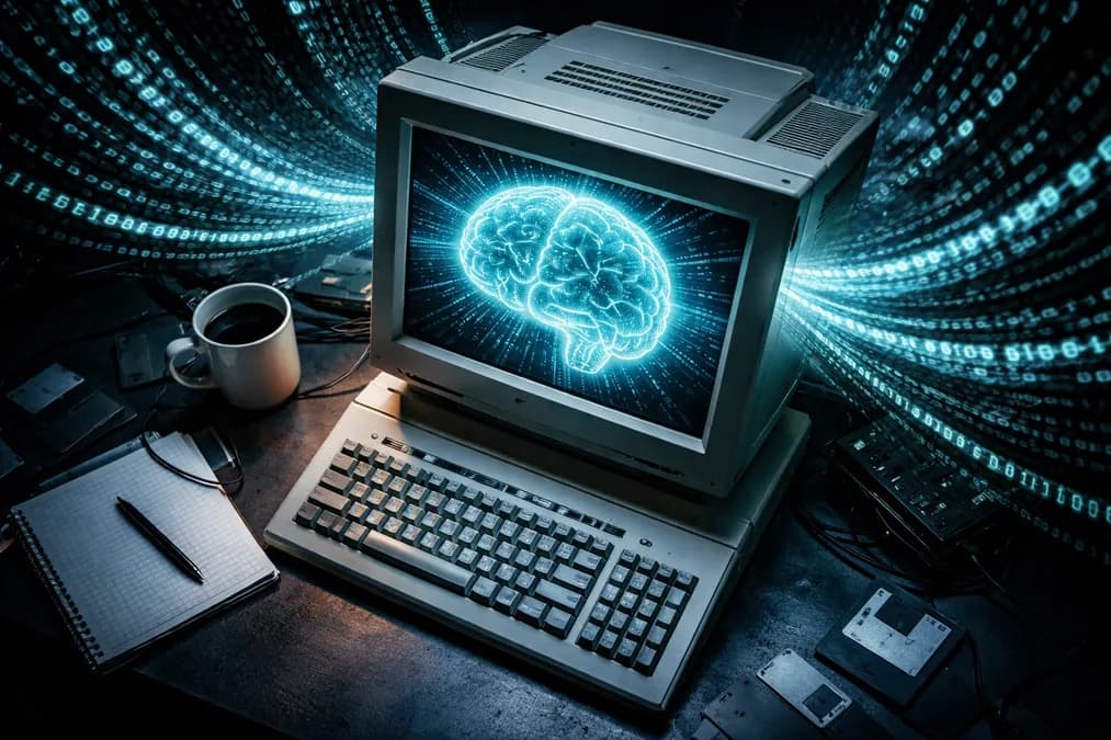 AI brain on computer: 1.200 Ilmuwan AI Tanda Tangani Peringatan untuk Pemerintah AS