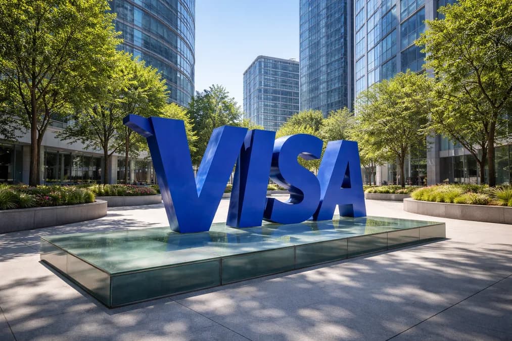 Visa corporate logo: Visa Potong 2.600 Pekerja — Apa Artinya untuk Ekosistem Fintech Indonesia?