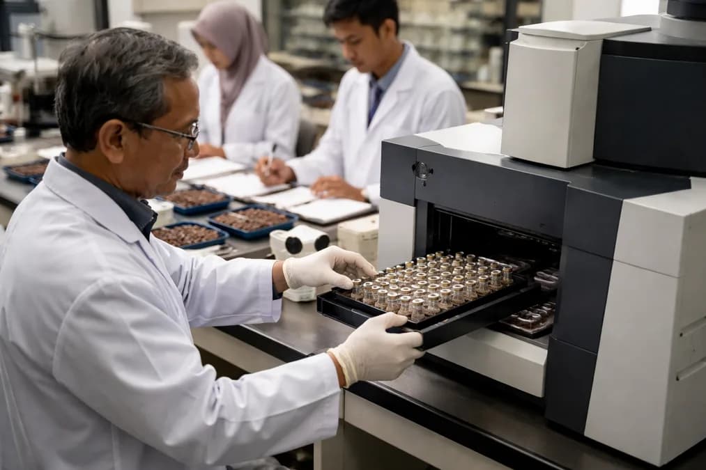 Mesin Paspor Kopi UPI: Bukan: Mesin Paspor Kopi UPI: Bukan untuk Menilai Rasa, Tapi Membuat Asal-usul Tak Bisa Dipalsukan