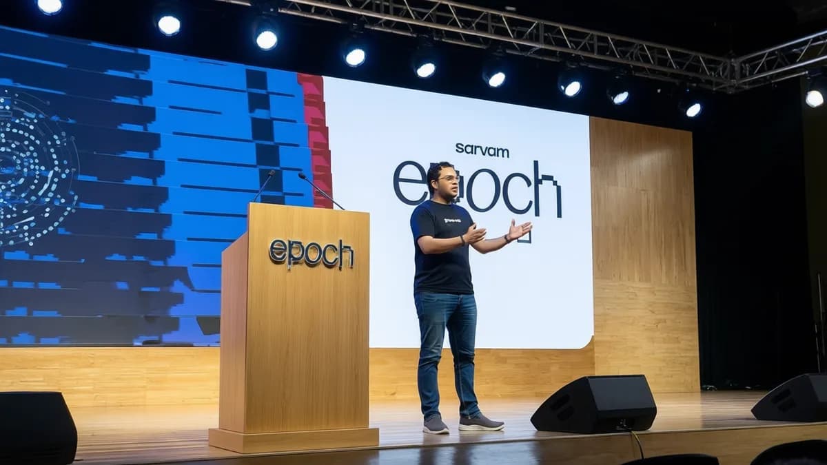 Speaker at Sarvam AI event: Sarvam AI: Membangun Fondasi Lokal di Tengah Gelombang Model Asing