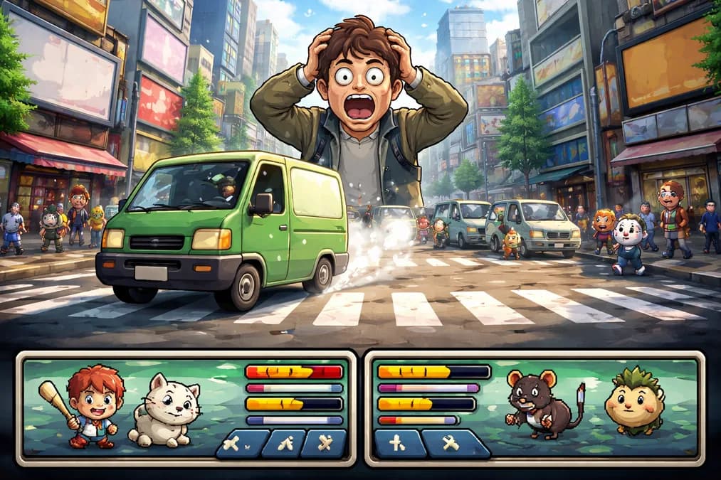 Gameplay scene with giant character: Dual-Mouse Game dan Chaos Truk: Saat Indie Developer Uji Batas Kontrol