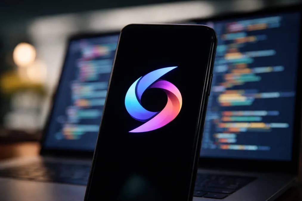 Qwen logo on smartphone: Qwen3.8-Max Global: Saat AI Tiongkok Mulai Masuk Kantor Akuntan Jakarta