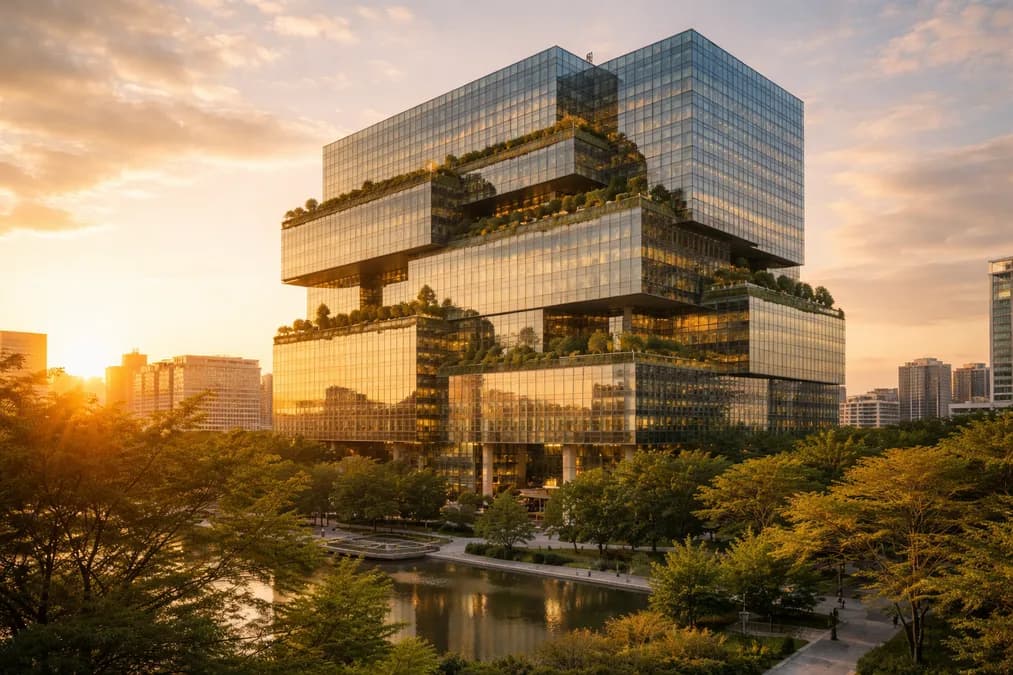 Naver headquarters building: Naver Dukung Startup Data Center Berbasis Gelombang Laut