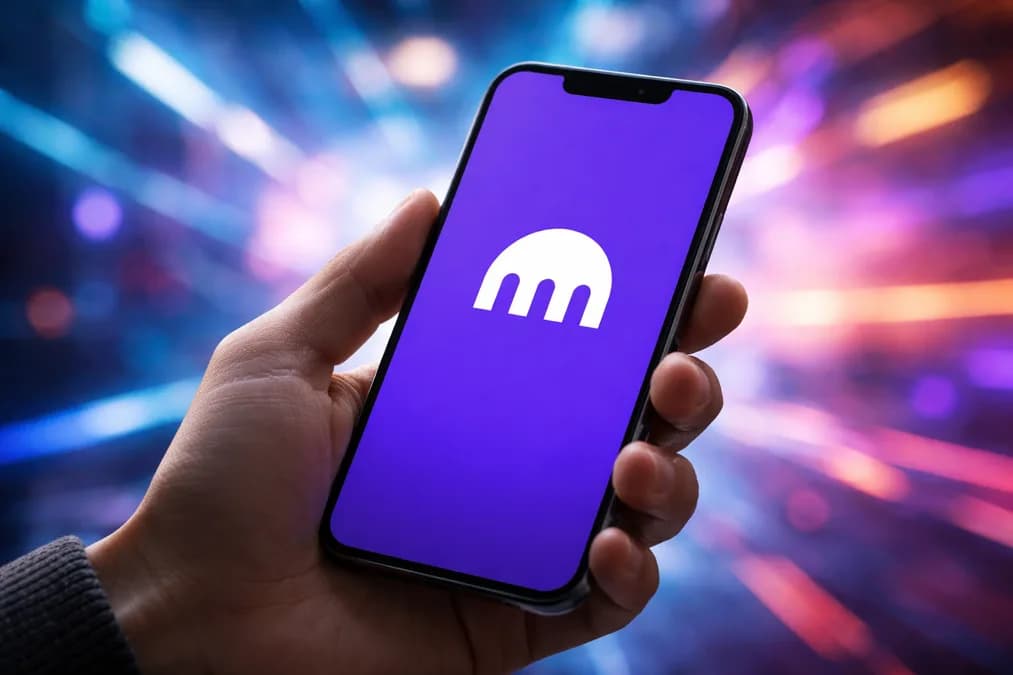 Kraken logo on smartphone: Kraken Masuk Proyek Keamanan AI Anthropic, Temukan 10.000 Celah Kritis