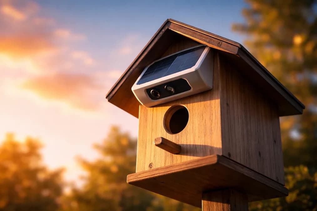 Smart birdhouse with camera: Birdfy Nest Duo: Dua Kamera yang Ubah Halaman Jadi Studio Dokumenter