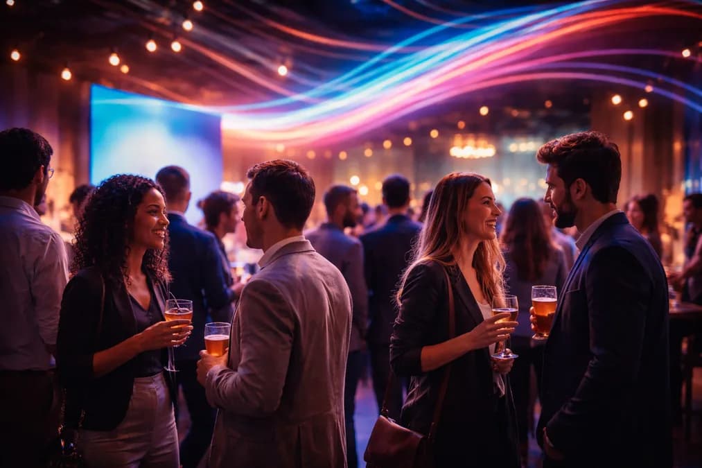 After-hours networking event: Networking Setelah Jam Kerja, Bisakah Jadi Mesin Pertumbuhan Startup AI?