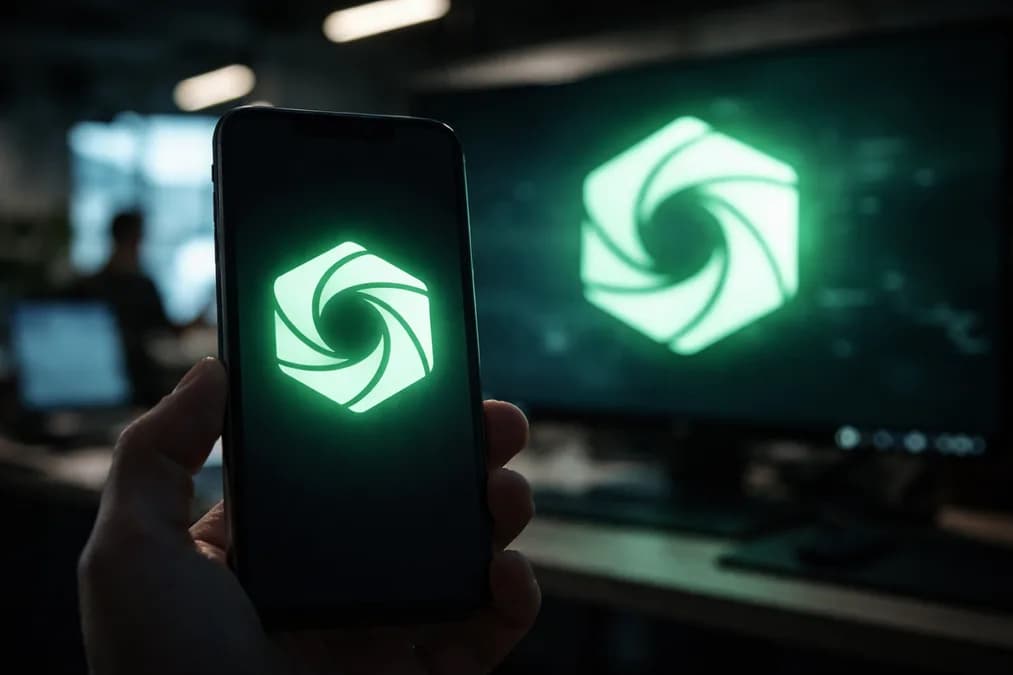 IREN logo on smartphone: Blue Owl dan IREN: Utang $2,4 Miliar untuk Chip Nvidia di Tengah Krisis Pasokan Global