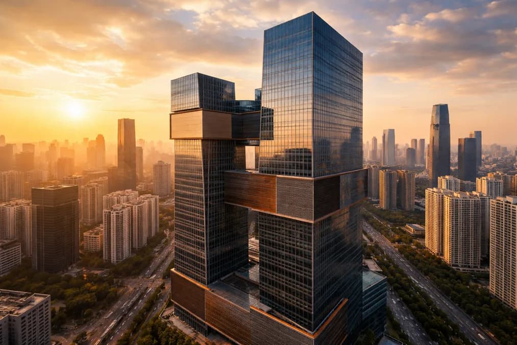 Tencent office building: Tencent Cloud Gandeng Simpaisa untuk Ekspansi ke Arab Saudi