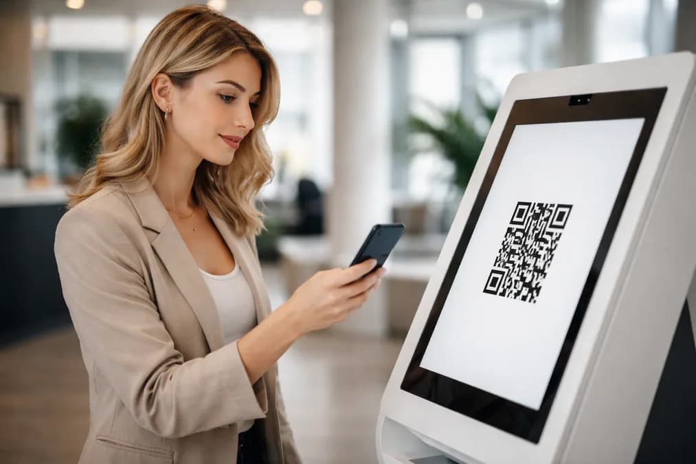 Person scanning QR code: Mynt IPO: Apa Arti 12% Float untuk Pasar Keuangan Digital Asia?