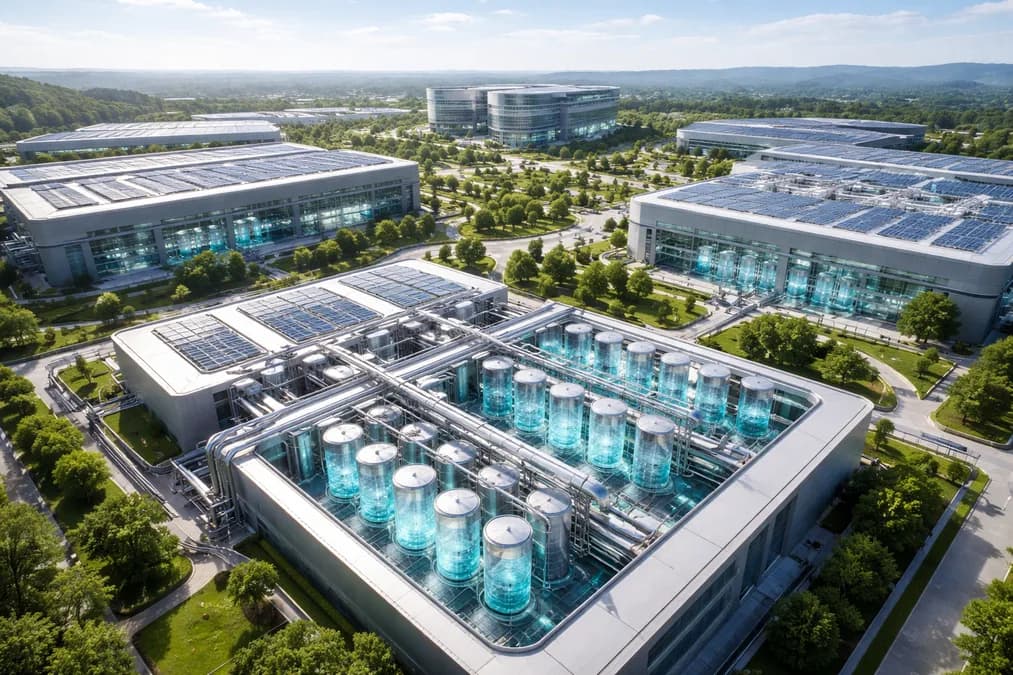 TCS office building: TCS Bangun Kampus AI Rp123 Triliun di India