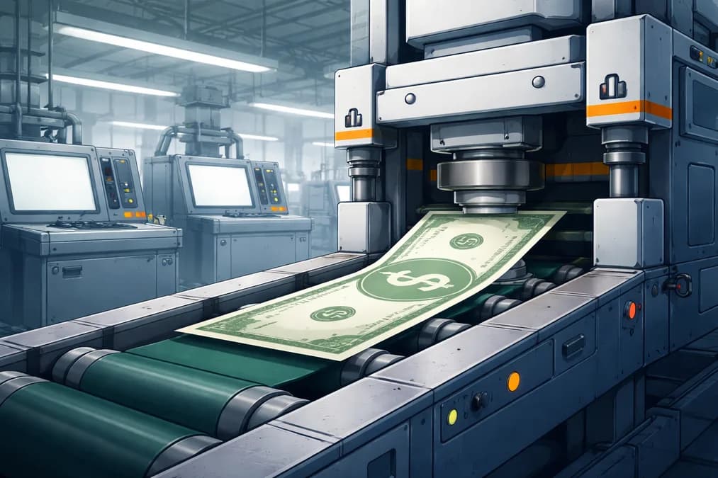 Money on conveyor belt: Startup Tak Lagi Bisa Andalkan Kode Murah