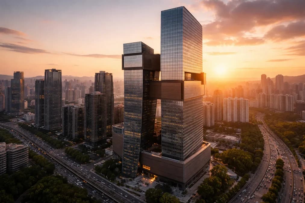 Tencent office building: Tencent Cloud dan U Mobile Bentuk Aliansi AI Pertama di Malaysia