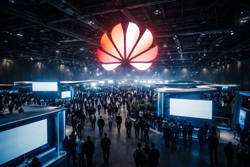Huawei logo at event: Huawei Buka Akses 10.000 NPU-Jam untuk Developer AI