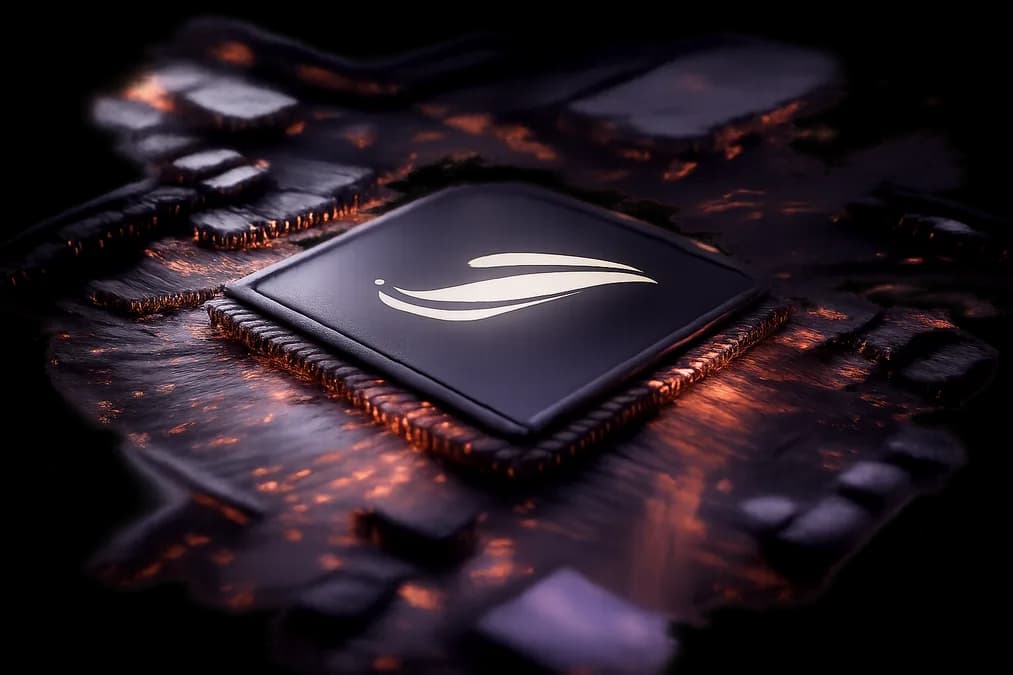 CXMT logo on circuit board: CXMT Tekan Ukuran Sel Memori ke 11,95 nm — Batas Fisik Semikonduktor Makin Nyata