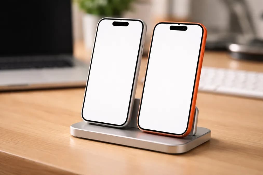iPhone devices on display: Handoff iPhone: Satu Nomor, Dua Ponsel — Tapi Apa yang Terjadi di Jaringan Telkomsel dan XL?