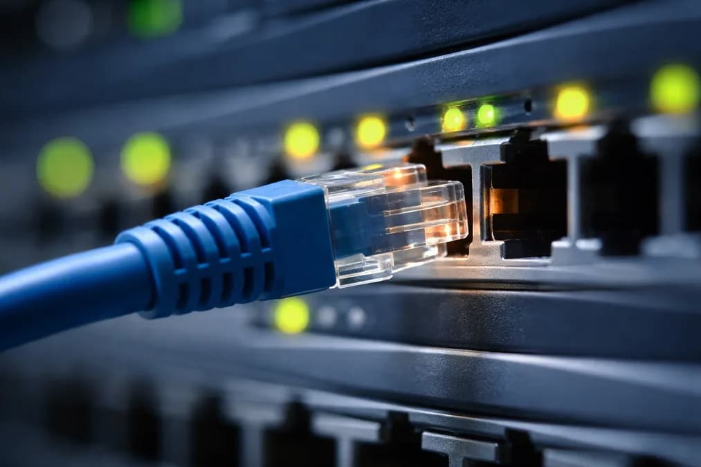 Ethernet cable connection: Switch Ethernet Rumahan Bukan Sekadar Tambahan Port